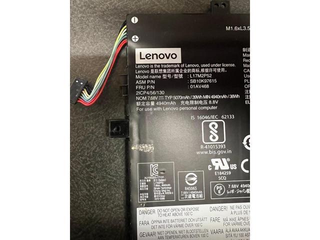 39WH L17M2P52 battery for Lenovo Tablet 10 Tablet 10-20L3000KGE