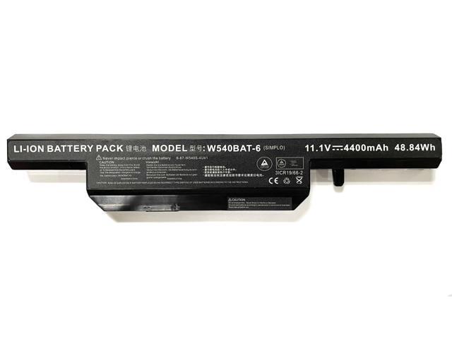 48.8WH W540BAT-6 battery for Clevo W540 W540EU W550EU W550 W54EU