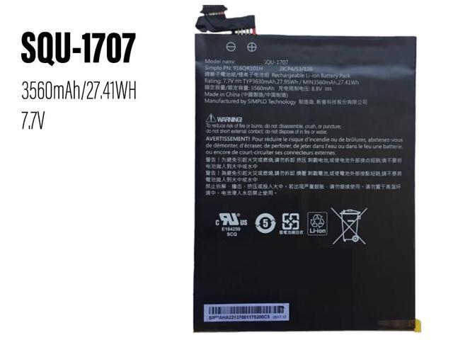 27.41WH SQU-1707 battery for Hasee ThinkPad P16 194st generation-