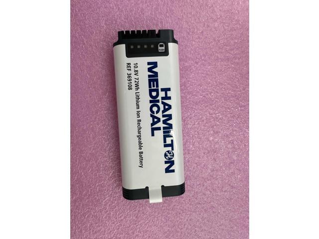 Hamilton C1/T1/MRI1 Battery 369108 10.8V 72Wh Li-ion PN 110731-O 1-Year Warranty