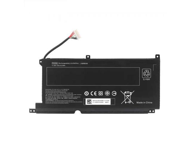 PG03XL Battery for HP Pavilion Gaming 15-DK 15-EC 16-A Series 52.5Wh 3-Cell Replaces L48495-005, HSTNN-DB9G, L48430-AC1 Compatible with...