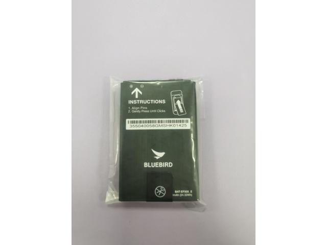 6400mAh High Capacity Battery for Bluebird EF50X, EF501 Scanner - BAT-EF500_S / BAT-EF50X_E Model - 3.8V Li-ion