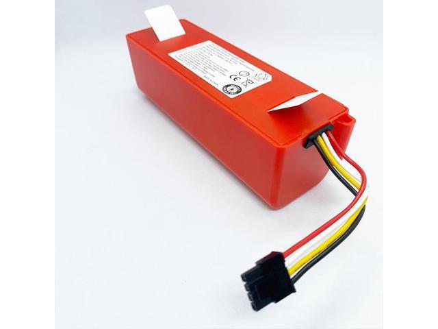 5600mAh Robot Vacuum Battery 14.4V for Roborock S8/S7 MaxV/S6/S5 Max, Xiaomi Mijia E Series, Xiaowa C10/E5 - Model BRR-2P4S-5200S