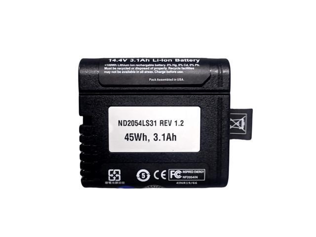 REF BAT1001 / ND2054LS31 Replacement Battery for Integra Camino ICP Monitor - 14.4V 45Wh (3100mAh) Li-ion, Compatible with ND2054iN, REF90522,...