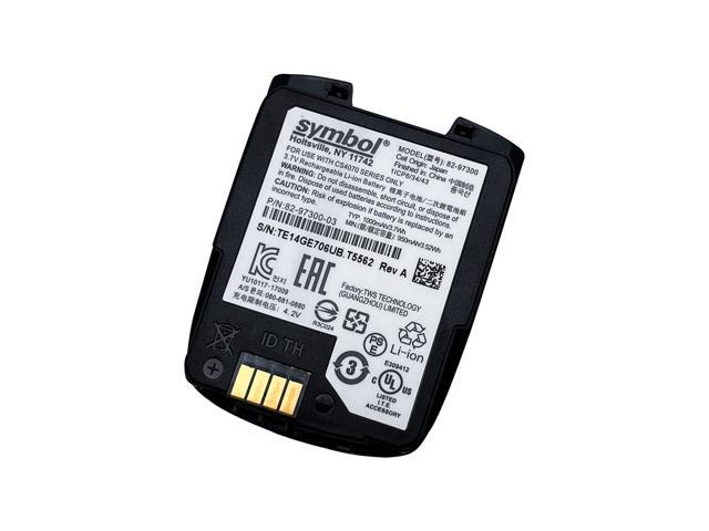 New 3.7V 1000mAh Li-ion Battery for Symbol CS4070 CS4070-SR CS4070-HC Scanner Replaces 82-97300 BTRY-CS40EAB00-04 BTRY-CS40EABH0 Grade A Cells