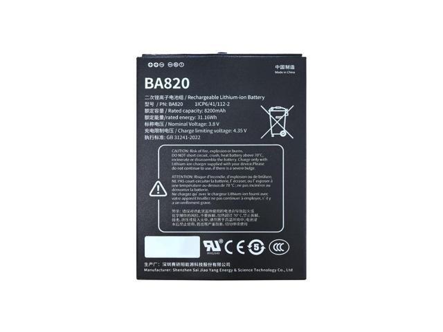 New BA820 8200mAh 31.16Wh 3.8V Li-ion Battery for UniStrong UG908 UG905 Replaces BA840 High Capacity for Field Work Grade A Cells