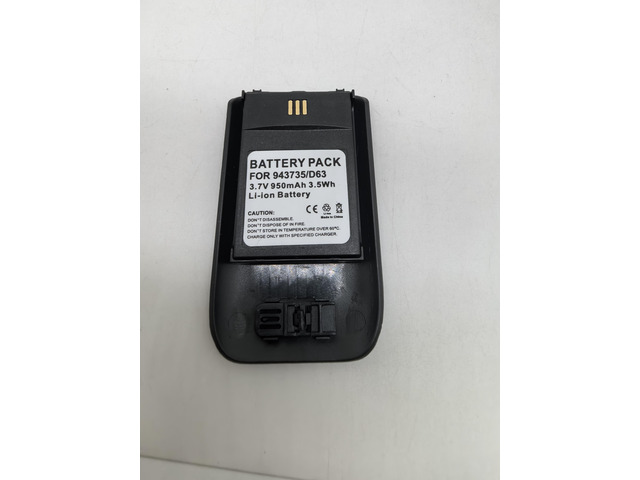 New 800mAh 3.7V Li-ion Battery for Ascom D63 DH7 DECT 3735 Mitel 5614 5634 Replaces 490933A 660497 Grade A Cells 12-Month Warranty