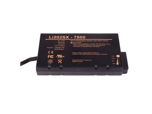 Li202SX-7800 Battery for TSI DustTrak II / AeroTrak Portable Particle Counters - 10.8V 84.24Wh (7800mAh) High Capacity