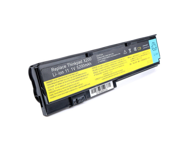 5200mAh 43R9253 43R9254 battery for IBM ThinkPad X200 7454 7465