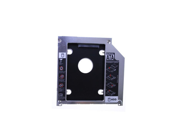 New Hard Drive Caddy for Apple MacBook Pro Unibody A1286 2011 MC721LL/A MC723LL/A MC723 MC721 15 15.4 Inch Second Hard Drive Enclosure DVD...