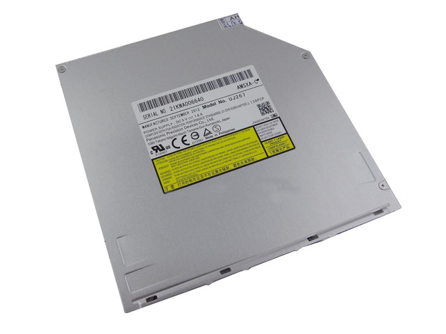 Panasonic UJ267 9.5mm SATA Slot Load Blu Ray Burner BD-RE BDXL Writer Drive