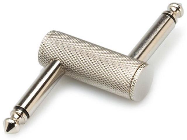 HOSA GPP-146 Guitar Pedal Crank Cable Off-Set Adaptor Coupler - 1/4' TS