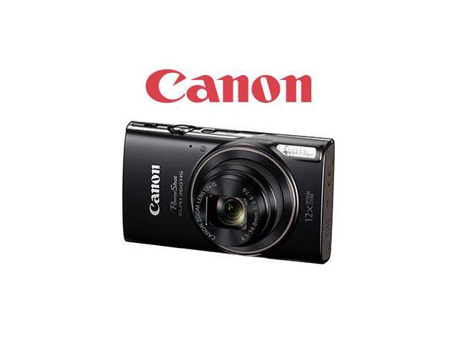 Canon - PowerShot ELPH 360 20.2-Megapixel Digital Camera - Black - image 4