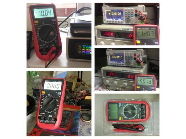 UNI-T UT890C+ True RMS Digital Multimeter C/F Temperature Capacitance Frequency Multi Meter Diode Tester Measuring Instruments