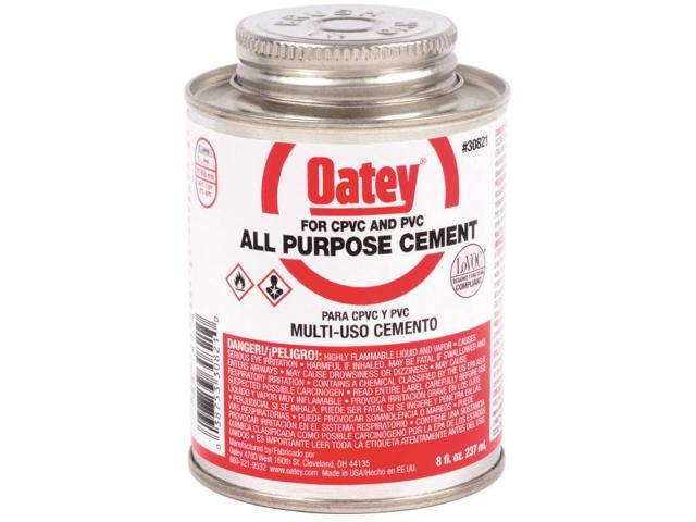 OATEY 30821 Cement,Low VOC,8 oz.,White