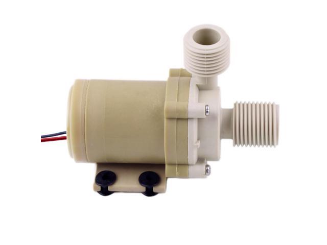New Solar DC 12V 3M Hot Water Circulation Pump Brushless Motor Water Pump