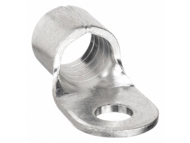 BURNDY YAD30M16E58 One-Hole Compression Lug, 250 kcmil Max, 5/8 in Stud, Long