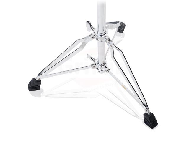 2-PACK- Concert Stand Up Snare Drum Stands by GRIFFIN Tall Adjustable Chrome Height Stand For Drummers Percussion Practice Pads & Drums ...