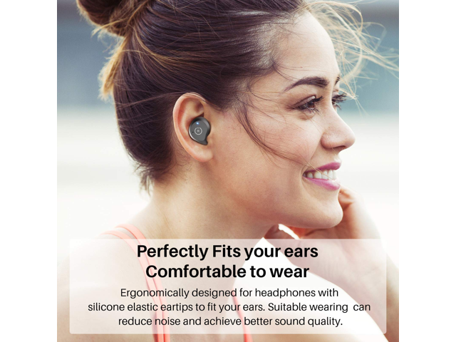 TOZO Bluetooth 5.3 Wireless Earbuds Noise Cancelling Mics Deep Bass 59H Playtime IPX6 Waterproof Wireless Charging - image 3