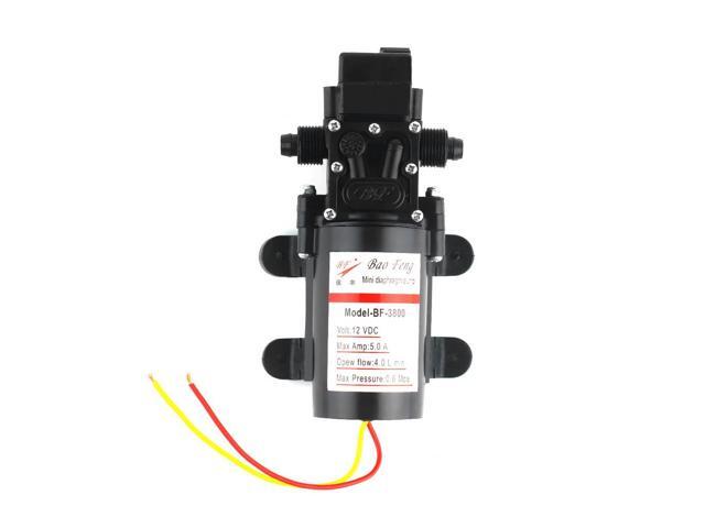 12V DC 60W Demand Fresh Water Diaphragm Self Priming Pump Low Pressure Educational Equipment