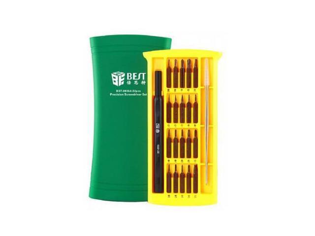 BESBEST BST - 8930A Magnetic 22-in-1 Screwdriver Repair Kit - Clover Green