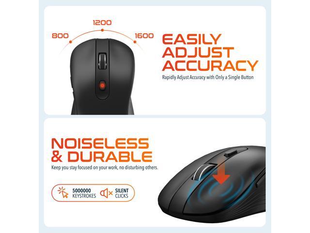 Delton Ultra Slim Wireless Keyboard & Mouse Set