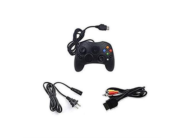 Original Xbox Controller AC Adapter AV Cable Bundle