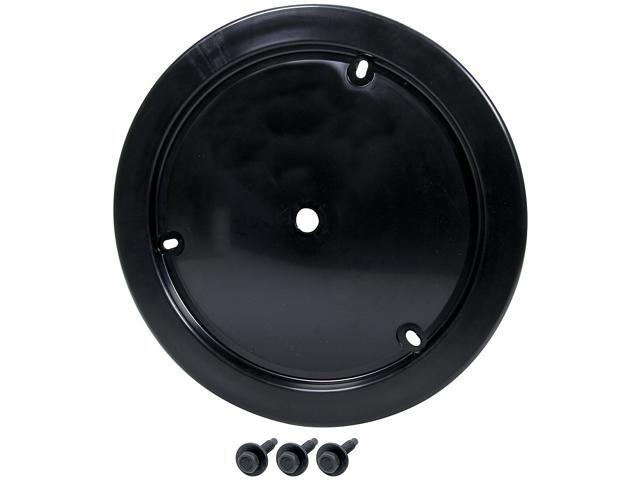 ALLSTAR PERFORMANCE Black Plastic 15 in Wheels Mud Cover Kit P/N 44242