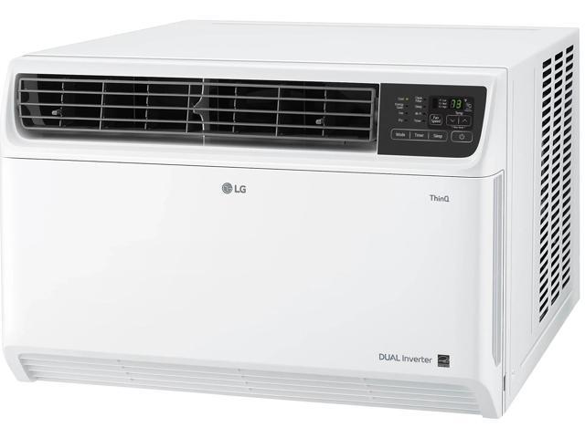 LG - 1,000 Sq. Ft. 18,000 BTU 230V Smart Inverter Window Air Conditioner - White - image 3