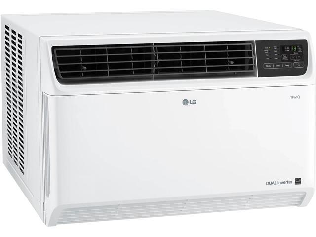 LG - 23,500 BTU DUAL Inverter 230V Smart Window Air Conditioner - White - image 3