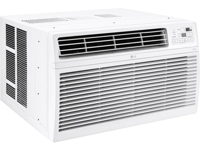 LG - 550 Sq. Ft. 12,000 BTU Smart Window Air Conditioner - White - image 4