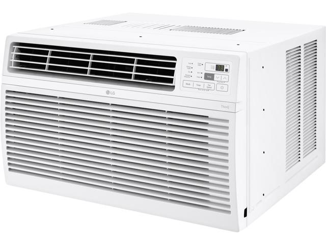 LG - 550 Sq. Ft. 12,000 BTU Smart Window Air Conditioner - White - image 6