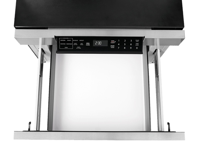 Sharp - 1.2 Cu. Ft. Built-in Microwave Drawer with Sensor Cooking - Stainless Steel - image 8