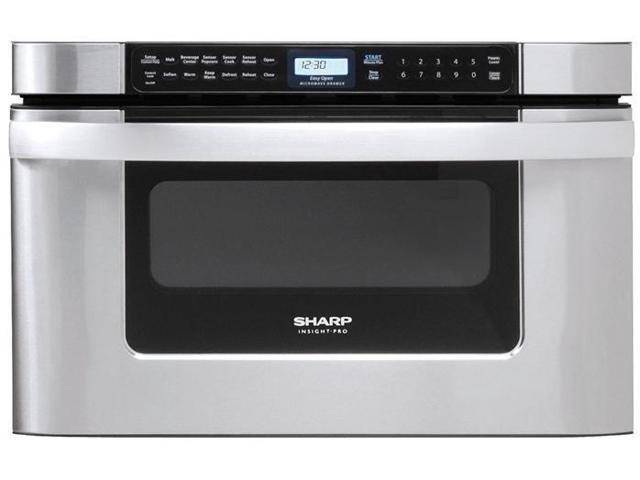 Sharp - 1.2 cu ft 950W Drawer Microwave With Sensor Cooking - Stainless Steel - image 8