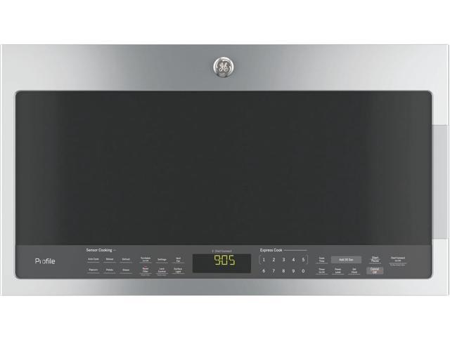 GE Profile - 2.1 Cu. Ft. Over-the-Range Microwave with Sensor Cooking and Chef Connect - Stainless Steel - image 2