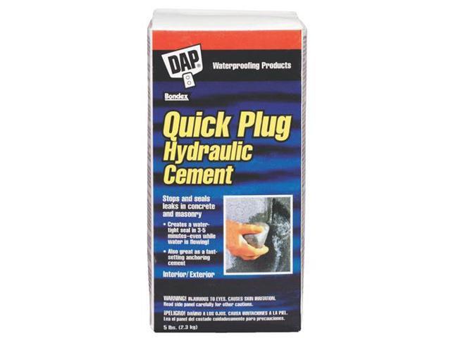 Photos - Putty Knife / Painting Tool DAP 14086 5 lb. Gray Quick Plug Hydraulic Cement