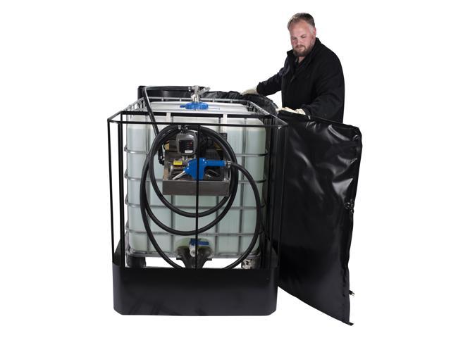 Photos - Other Heaters Powerblanket TH330DG 330-Gallon DEF IBC Tote Storage Heater with Adjustabl