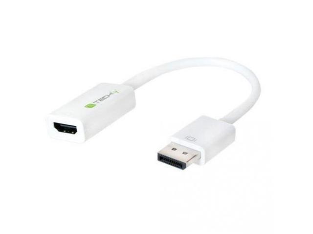 Techly DisplayPort Adapter 1.2 Male / HDMI Female 15cm White (IADAP DP-HDMIF2)