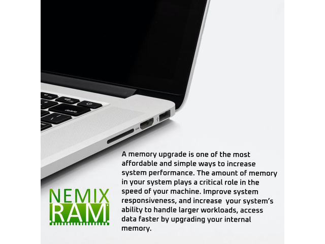 NEMIX RAM 2GB (1X2GB) DDR2 667MHz PC2-5300 2Rx8 1.8V 200-PIN Non-ECC SODIMM Laptop PC Memory