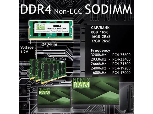 Samsung B2B 8GB DDR4-2400 Notebook Memory M471A1K43BB1-CRC 8GB DDR4 SODIMM CL17 Memory