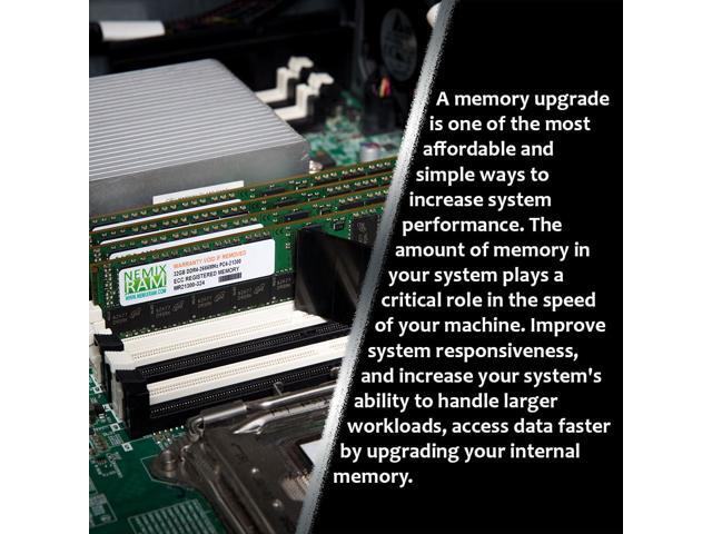 NEMIX RAM 16GB (1X16GB) DDR4 2933MHZ PC4-23400 2Rx8 1.2V 260-PIN Non-ECC SODIMM Laptop PC Memory