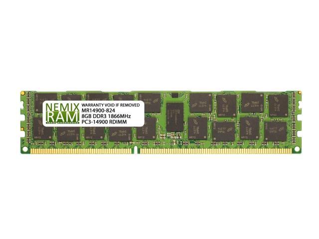 NEMIX RAM 32GB (1X32GB) DDR4 2666MHZ PC4-21300 2Rx4 1.2V 288-PIN ECC RDIMM Registered Server Memory Compatible with Cisco UCS C-Series M5.