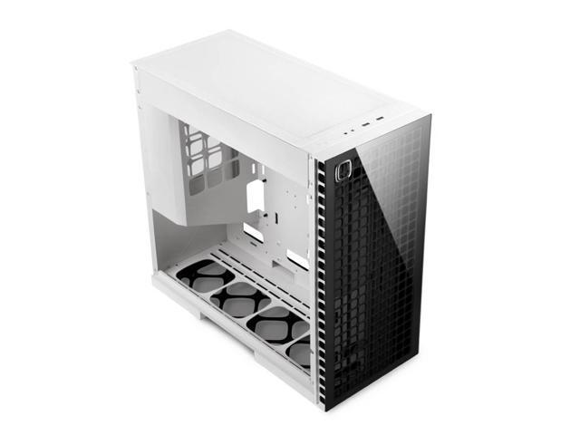 Geometric Future M6 Cezanne White Mid Tower 12' x11MB /ATX Gaming Case, 4mm Glass/0.8 mm Steel with Vertical Air Duct design, Support 360...