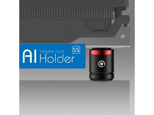 anidees Graphics Card Brace GPU Support Bracket, Full Aluminum Holder Provides Strong Support and Stand for Universal VGA Card, Support from 0.77 -...