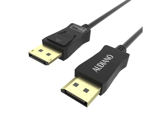 8K DisplayPort CableA DP to DP1.4 Cable, Support 8K@60Hz, 4K@144Hz, 32.4Gbps, HBR3, HDR10, HDCP 2.2 for PC Monitor (8K DP 1.4-10ft)