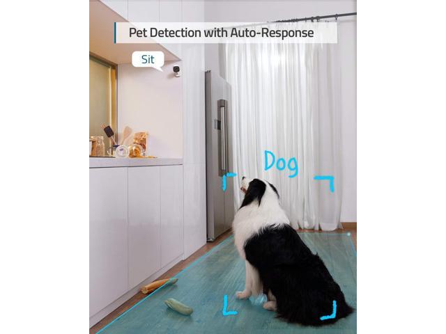 eufy Security Indoor Cam C120 Plug-in Security Camera 3 MP 2K with Wi-Fi IP Camera Voice Assistant Compatibility Night Vision Two-Way...