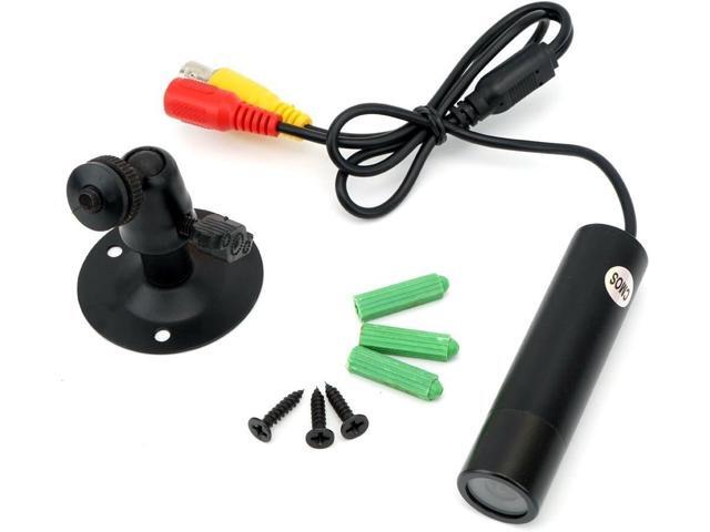 Vanxse CCTV 1/3 CCD 1000TVL HD 3.6mm Mini Bullet Security Camera Indoor Surveillance Camera with Bracket