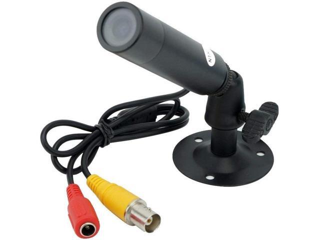 Vanxse CCTV 1/3 CCD 1000TVL HD 3.6mm Mini Bullet Security Camera Indoor Surveillance Camera with Bracket