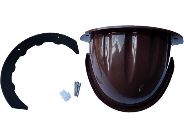 Universal Sunshade Rainshade Camera Cover Shield for Outdoor Nest/Nest IQ Camera - Coffee