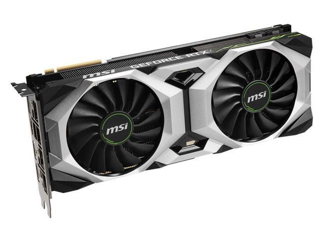 MSI G208TVGP11 Gaming GeForce RTX 2080 Ti 11GB GDRR6 352-bit HDMI/DP Ray Tracing Turing Architecture Graphics Card (RTX 2080 Ti Ventus GP)